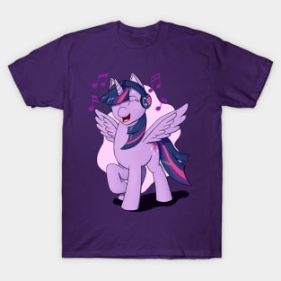 Twilight with Headphones T-Shirt